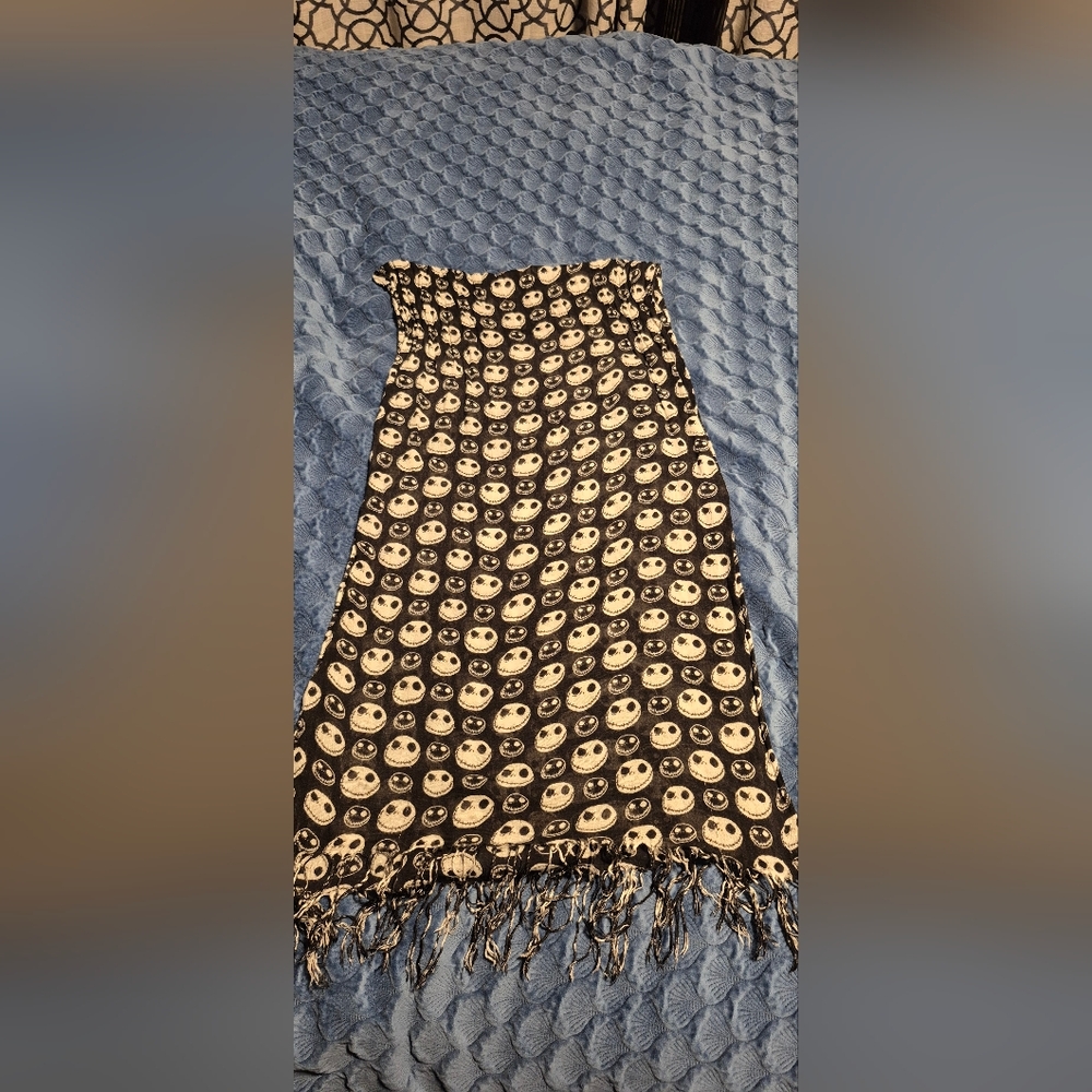 Nightmare Before Christmas Jack Skellington Scarf